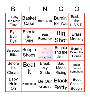 7.15.26 "B" ALPHABET ROUND Bingo Card