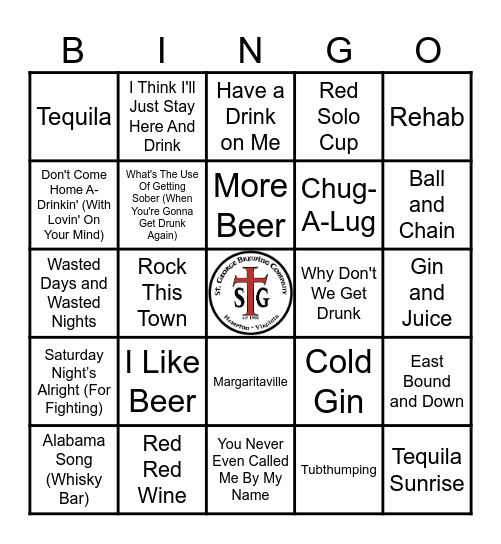 STG - GUESS THE THEME Bingo Card