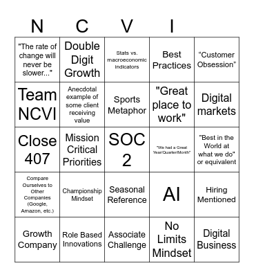 All-Company-Meeting Bingo Card