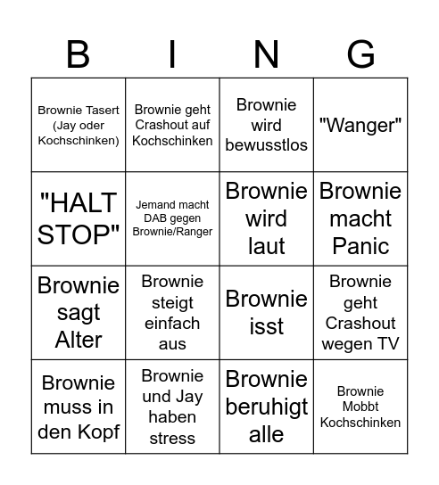 Retro Bingo Card