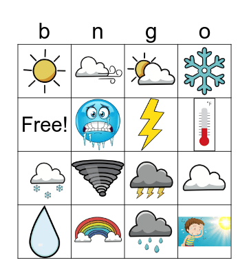 Tiempo Bingo Card