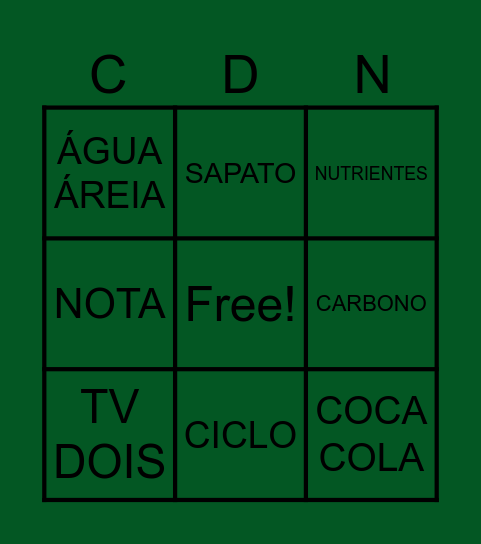 BINGO! Bingo Card