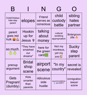 90 Day Memes Bingo Card