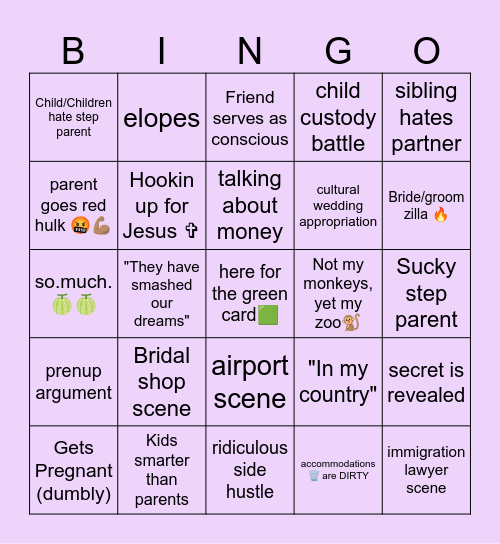90 Day Memes Bingo Card