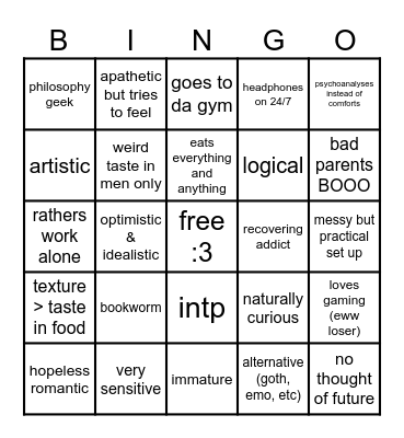 juni bingou Bingo Card