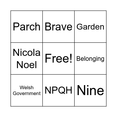 Edward Bingo Lingo Bingo Card