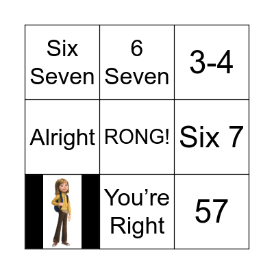 People Generations Bingo Card