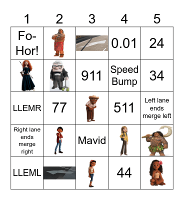 People Generations+ Bingo Card