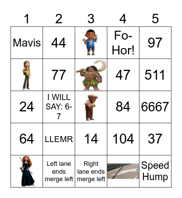 People Generations+ Bingo Card