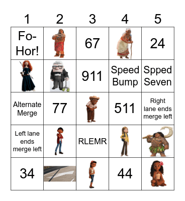 People Generations+ Bingo Card