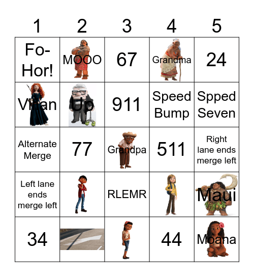 People Generations+ Bingo Card