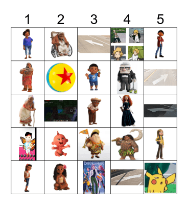 People Generations+ Bingo Card