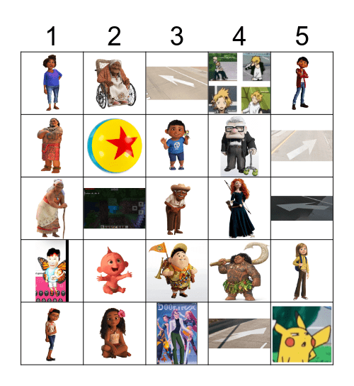 People Generations+ Bingo Card