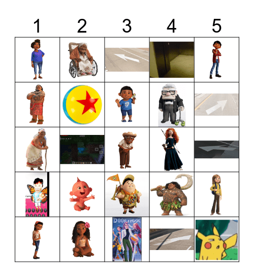 People Generations+ Bingo Card