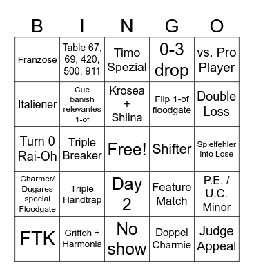 EM 2026 Bingo Card