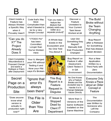 This is Fine Bingo Card