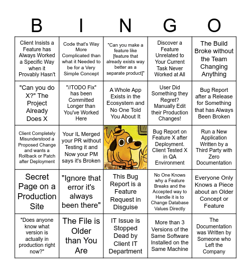 This is Fine Bingo Card