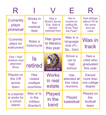 That was THEN This is NOW 1986 ~ 2026 Bingo Card