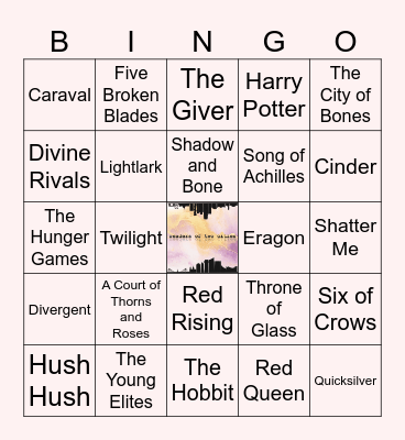 BOOKISH FANTASY TITLE BINGO Card