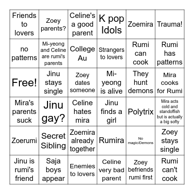 Give them a look now I've got you staring Bingo Card