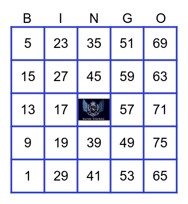 PROMOCIÓN NATUS VINCERE 2026 Bingo Card