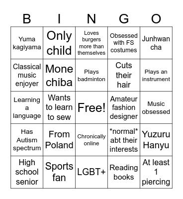 Medanaa's Bingo Card