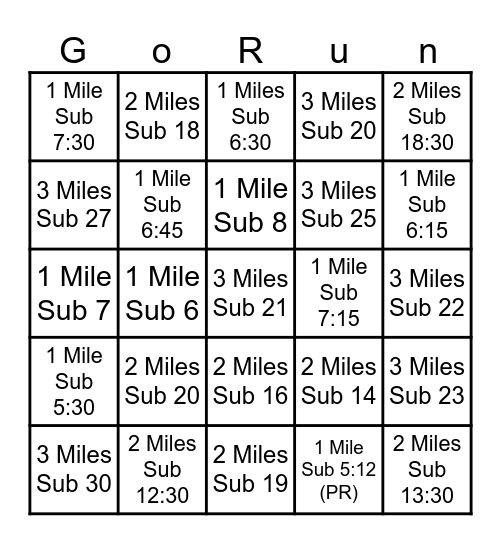 "Fun" "Easy" "Game" Bingo Card