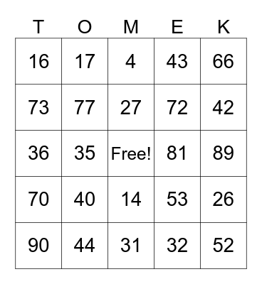 STO LAT STO LAT!! 😍🎉😁 Bingo Card