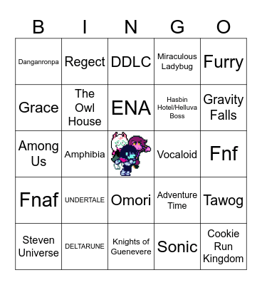 Unicon 2026 Bingo Card