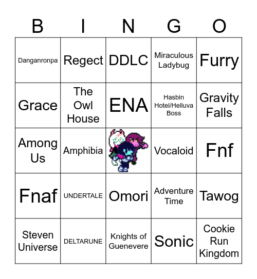 Unicon 2026 Bingo Card