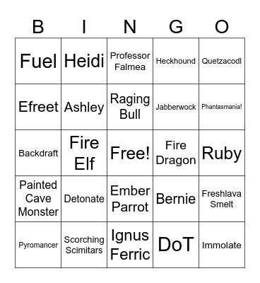 Indomitable Explorers 2026 Summer Bingo Card