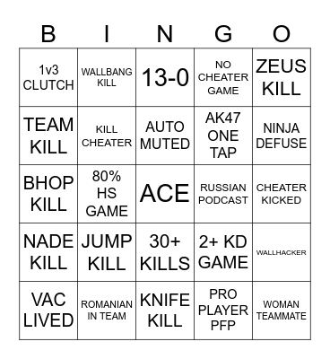 24 HOUR STREAM Bingo Card