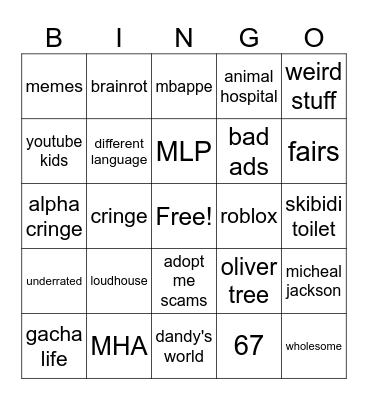 junes' fyp Bingo Card