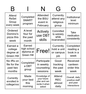 2026 Hawthorn Bingo Card