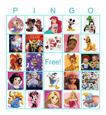 Amanda's Birthday Bingo Card
