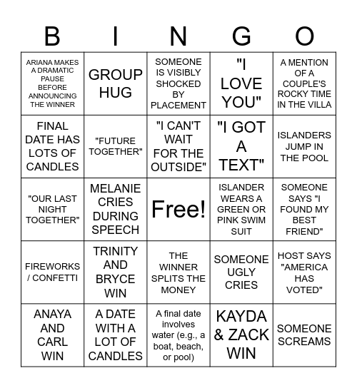 I got a TEXT- BINGO! Bingo Card
