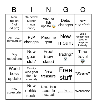 Heidel ball 2026 Bingo Card