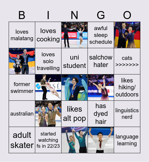 anna shaidivadance bingo Card