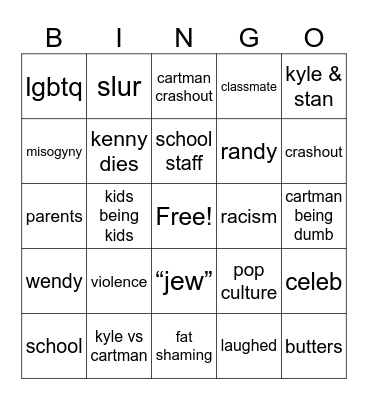6irlscout Bingo Card