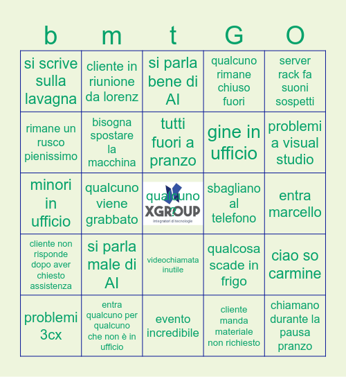 settimana 2 di luglio le ferie non potrebbero essere più vicine di così Bingo Card
