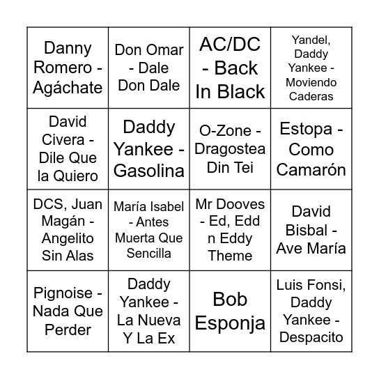 Bingo Helen 30 Bingo Card