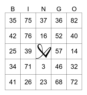 #OperaçãoLuaDeMelL&A Bingo Card