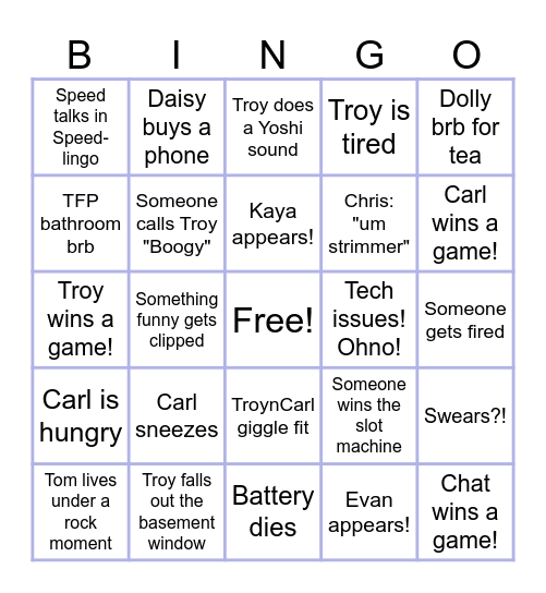 Gameathon IX bingo! Bingo Card