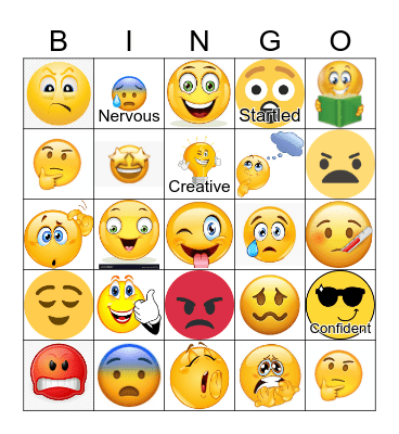 Zones of Regulation BINGO Card