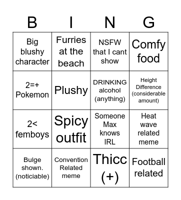 MEME REVIEW!!! Bingo Card