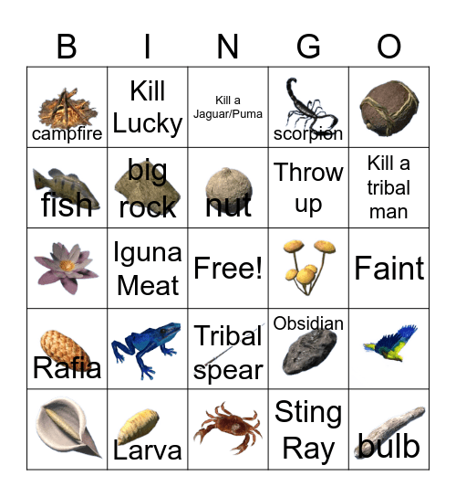 Badhabdah Bingo Card