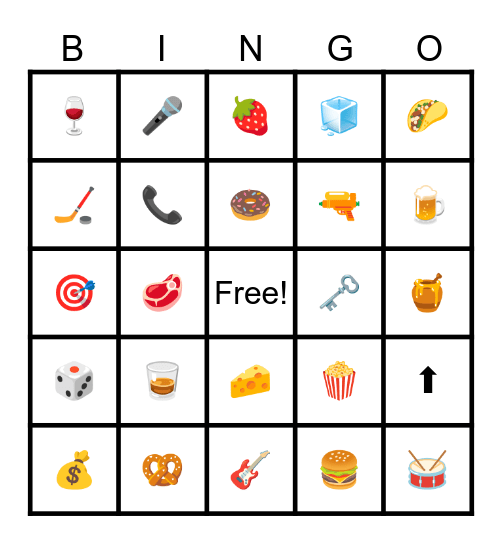 The Closer's Club Bingo Scavenger Hunt Bingo Card