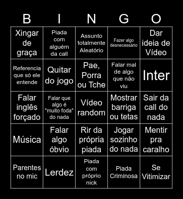 RAGEBAIT MURILO Bingo Card