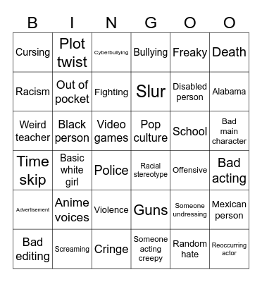 Tomorrows Teachings Bingo Card