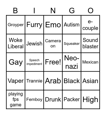 Ultimate Discord Bingo Card